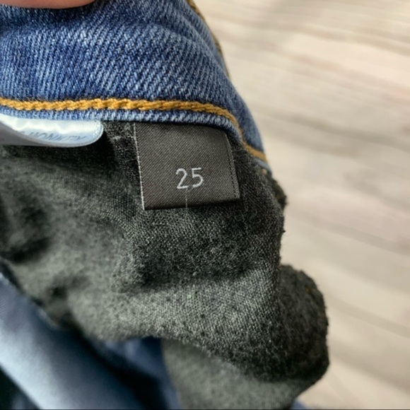 Flying Monkey Mid-Rise Distressed Raw Hem Jeans - Picture 6 of 8